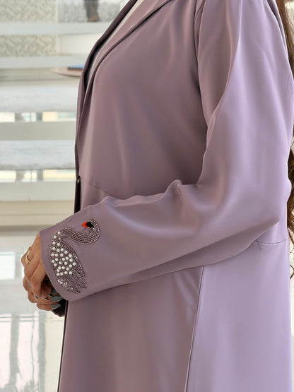Swan Blazer Abaya