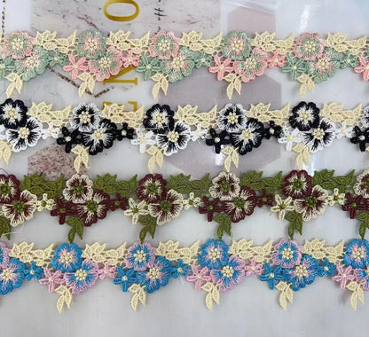 Floral Lace Abaya