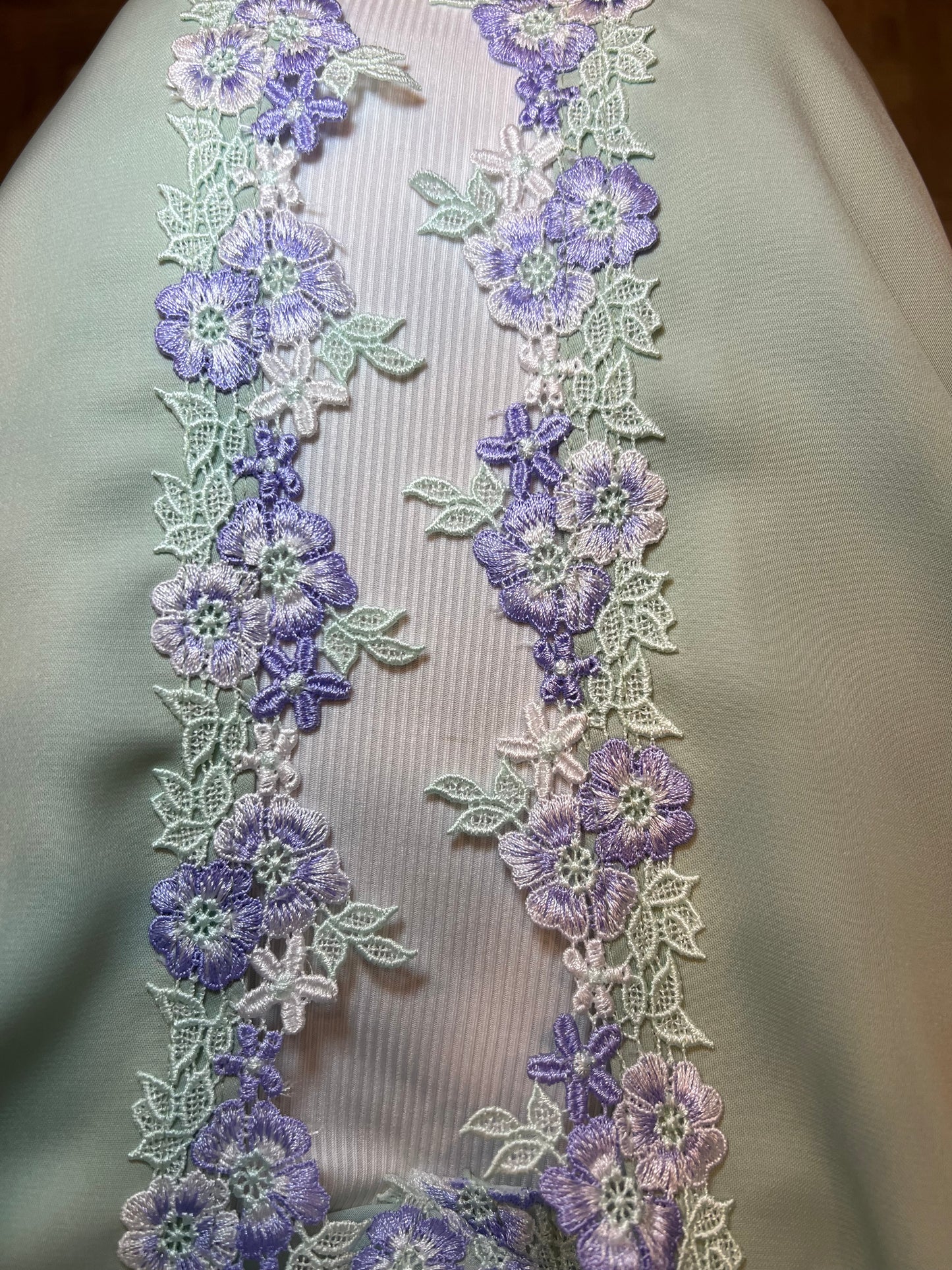 Floral Lace Abaya